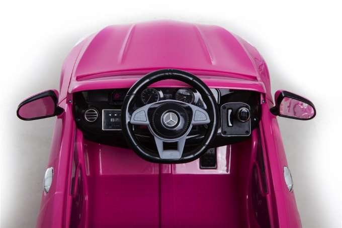Vaaleanpunainen Mercedes S63, 12V version 11