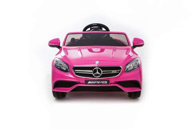 Vaaleanpunainen Mercedes S63, 12V version 4