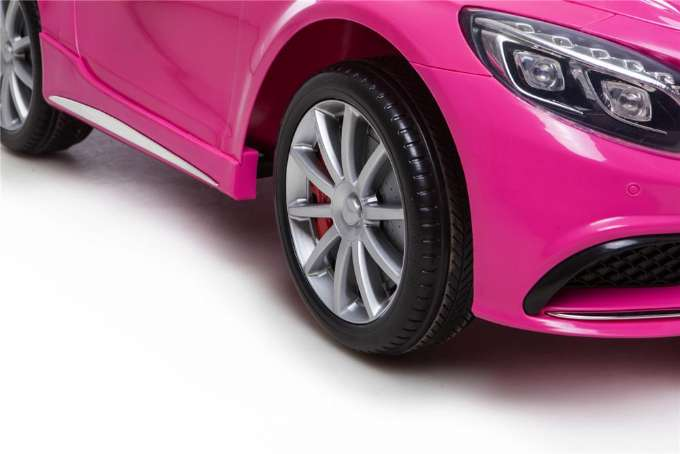 Vaaleanpunainen Mercedes S63, 12V version 9