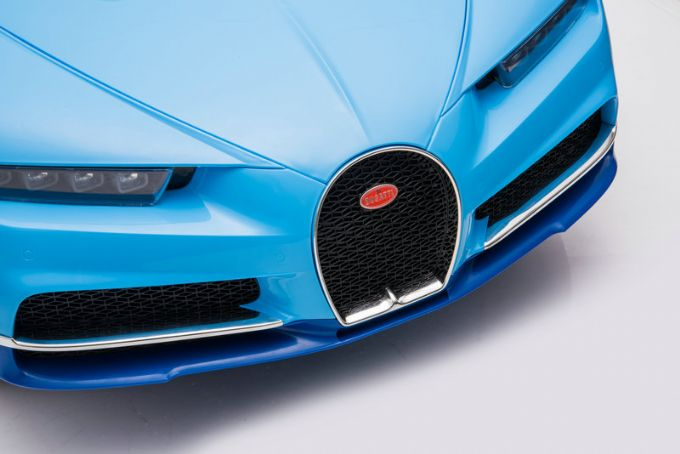 Bl Bugatti Chiron med gummihjul version 13