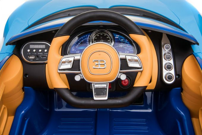Bl Bugatti Chiron med gummihjul version 8