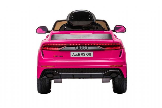 Audi RS Q8 elbil 12V Pink version 5
