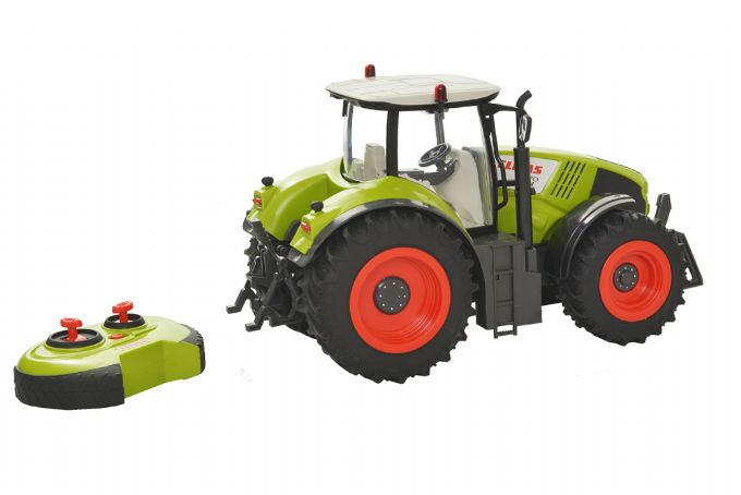 Remote-controlled Claas Axion tractor version 4