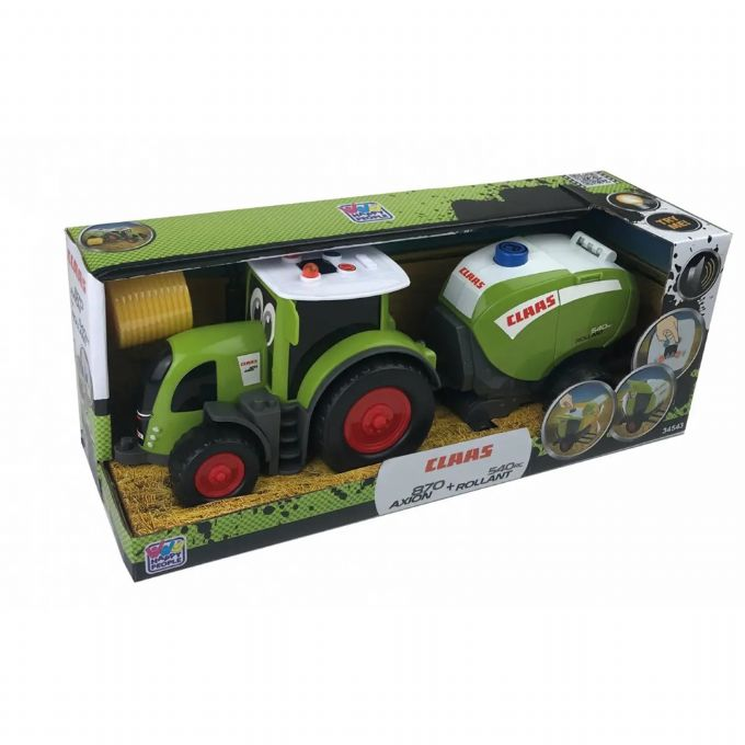 Claas Kids Axion 870 Traktor med tilhenger version 2