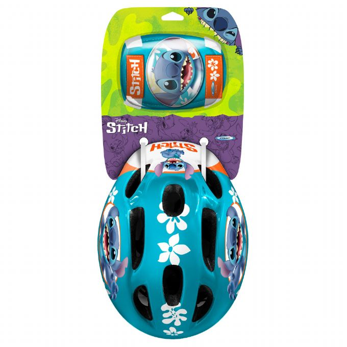 Stitch Bicycle Helmet and Protection Set version 2