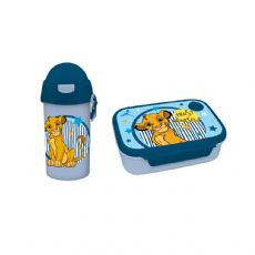 The Lion King lunch packs and drink cans