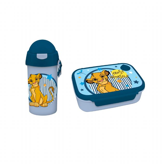 Lejonkungen lunchpaket och dryckesburkar version 1
