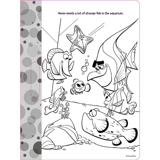 Disney Pixar Coloring Book with Stickers version 3