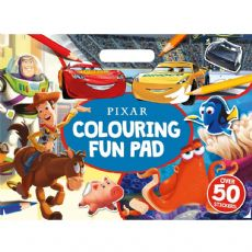 Disney Pixar Coloring Book with Stickers