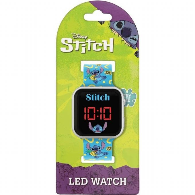 Stitch LED-Armbanduhr version 2