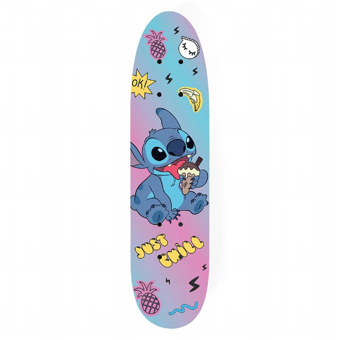Billede af Stitch Skateboard i Træ