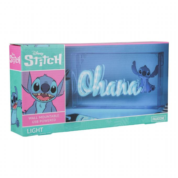 Stitch Ohana LED Lampe version 2