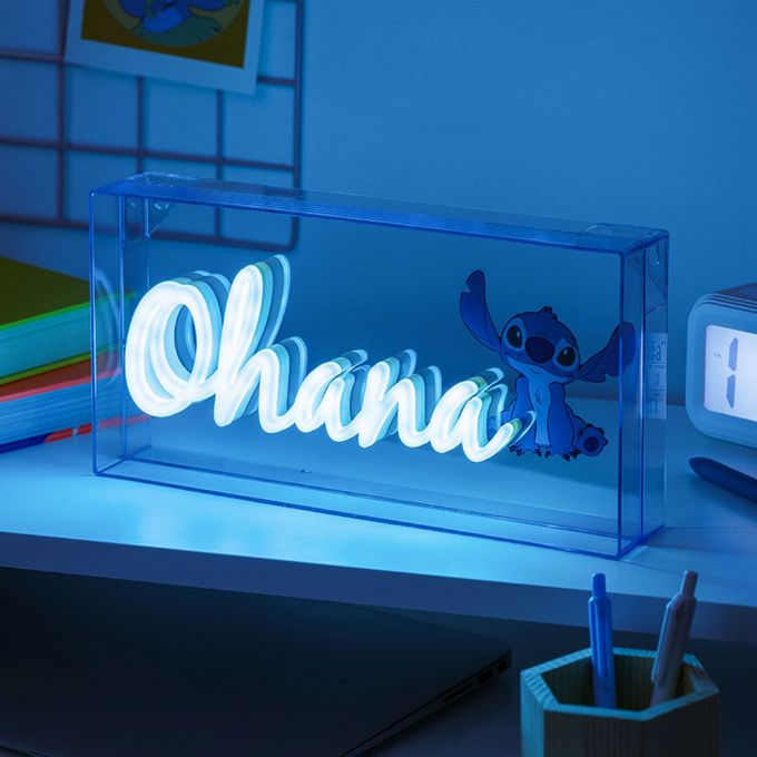 Stitch Ohana LED Lampe version 3
