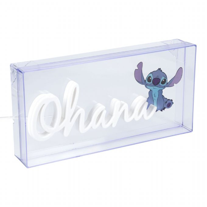 Stitch Ohana LED Lampe version 1