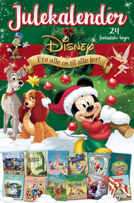 Disney Julekalender - 24 historiebker version 1