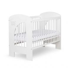 Baby Sky White Crib 120x60 cm