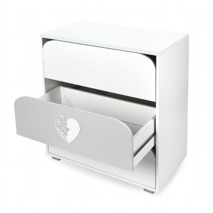 Fryd White Gray Changing table version 2