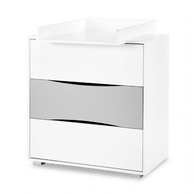 Four-leaf clover White Gray Changing table version 1