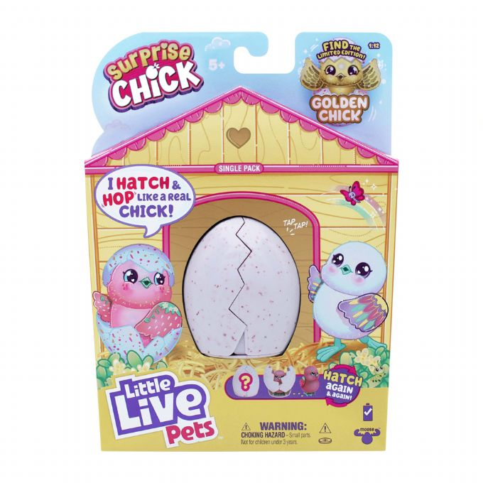 Little Live Pet Surprise Chick Pink/White version 2