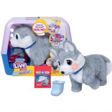 Sm� levende kj�ledyr Ouchies Husky Dog