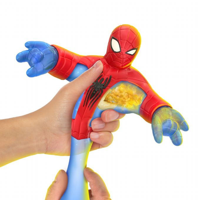 Goo Jit Zu Stretchable Spiderman Blue version 3