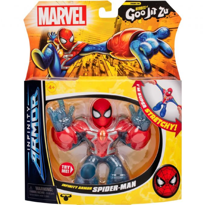 Goo Jit Zu Infinity-rustning Spiderman version 2