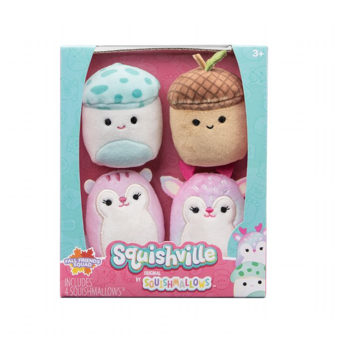 Squishville 4 pack Fall Friends Squad version 2