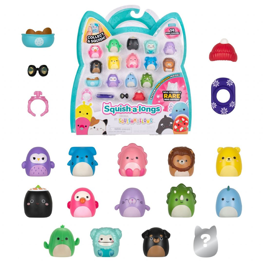 Squish-a-longs 2,5 cm 14 Pack