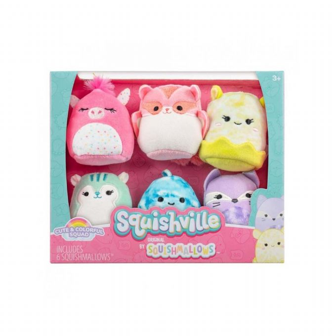 Squishville 6pack Cute Colorful Squad version 2