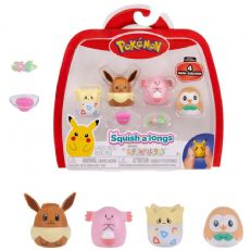 Squishalongs Pok�mon Eevee 4-pack