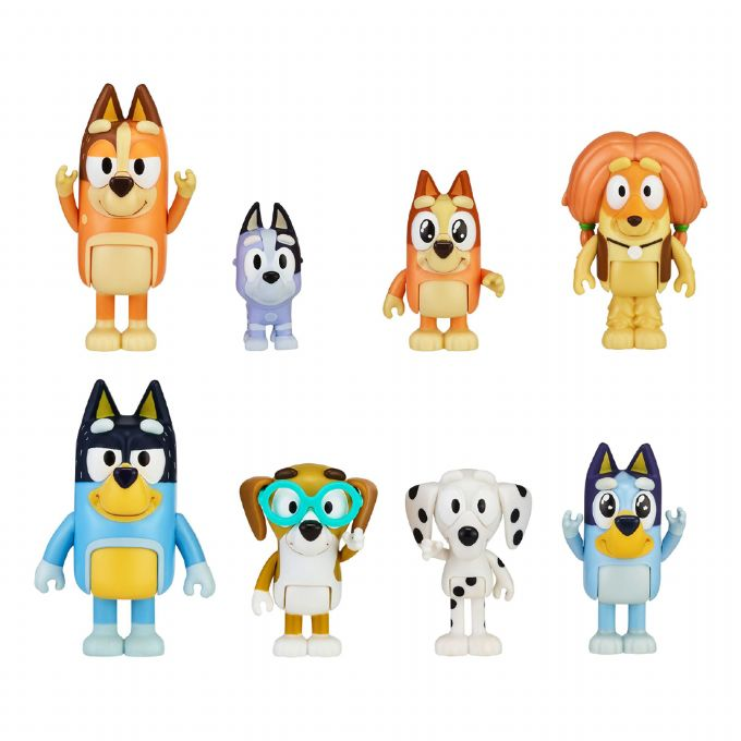 Bluey 8 Figure Multipack