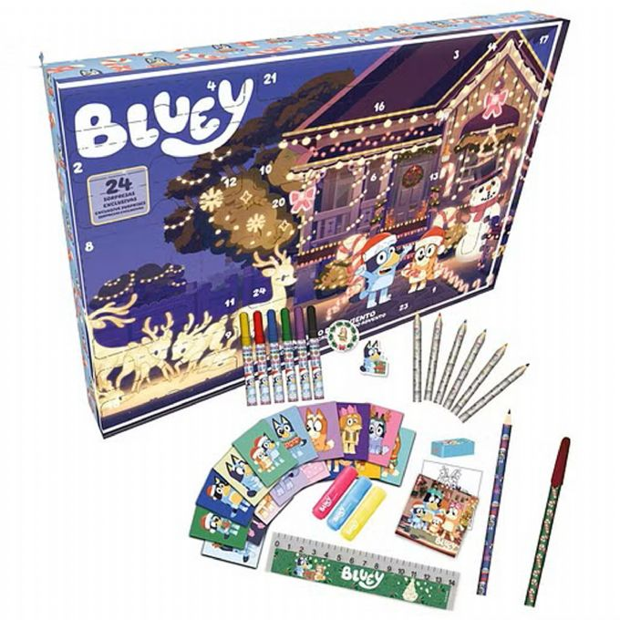 Bluey Julekalender - 24 overraskelser version 1