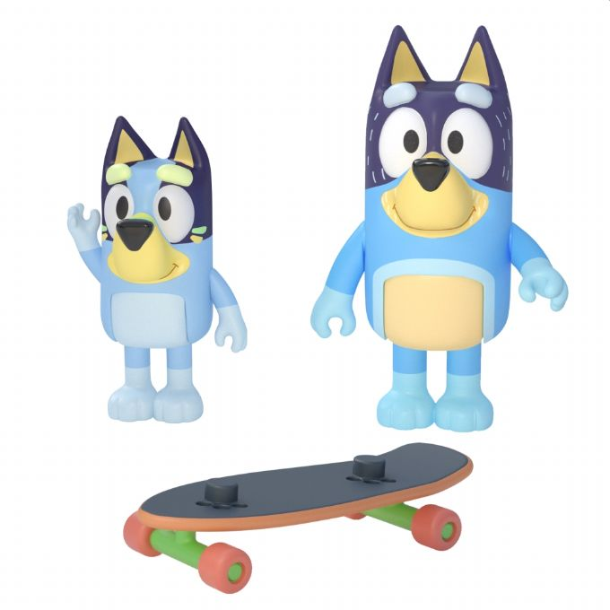 Bluey 2-pak, skatebording version 2