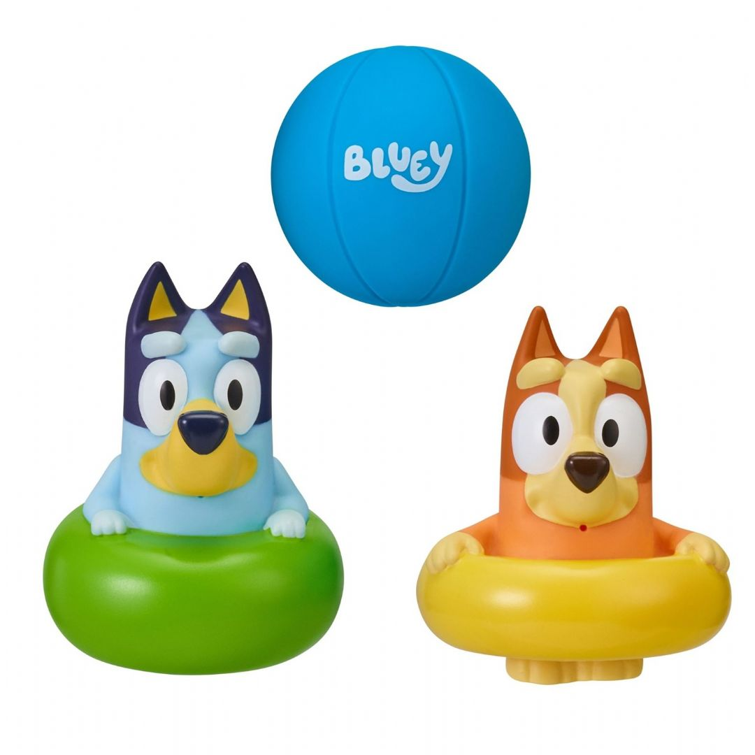 Bluey og Bingo badedyr
