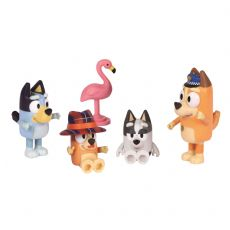 Bl� figurer 4-pakning, Pyjamasparty