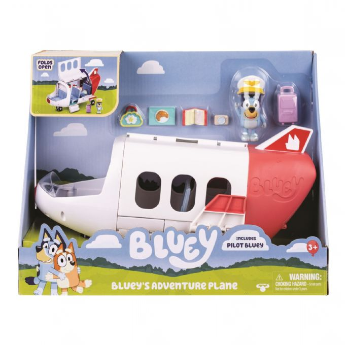 Bluey Matkustajakone version 2
