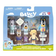 Bluey Dr�mmejobb Figursett 5-pakning