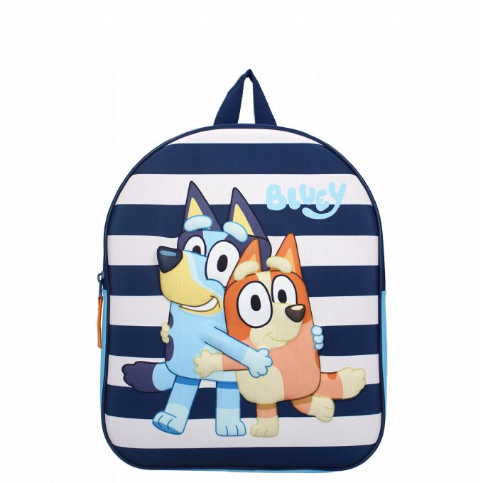 Bl� Happy Days 3D-veske version 2