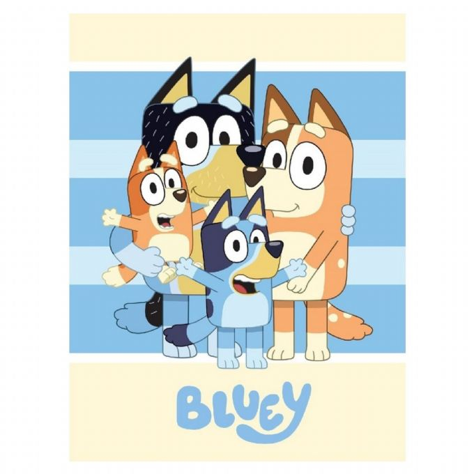 Bluey fleecepeitto 140x100 cm version 1