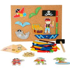 Hammare och spik br�da - Pirat