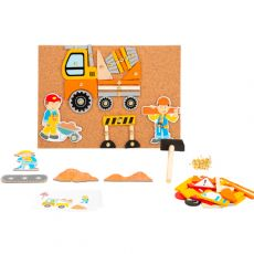 Hammare och spik br�da - Byggarbetsplats