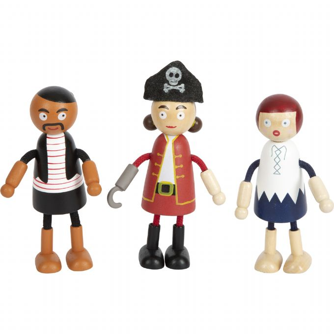 Bendable pirate dolls version 4
