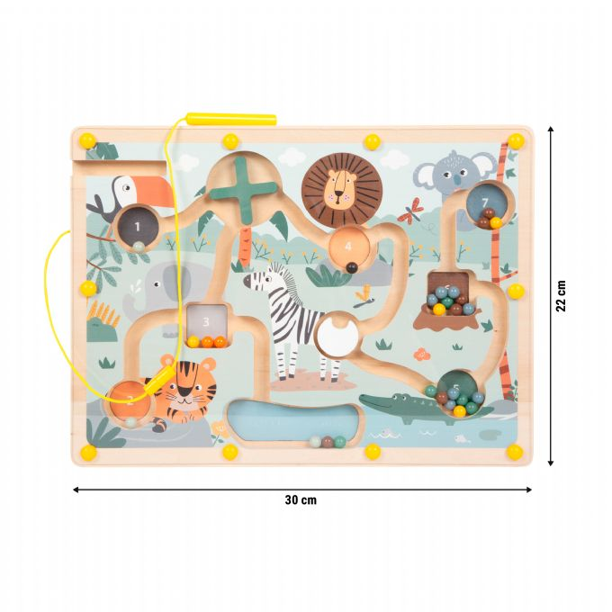 Magnetisk trelabyrintspill version 6