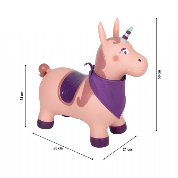 Oppblåsbar enhjørning version 4