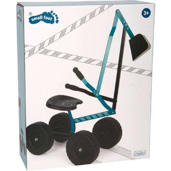 Radbagger, blau version 2