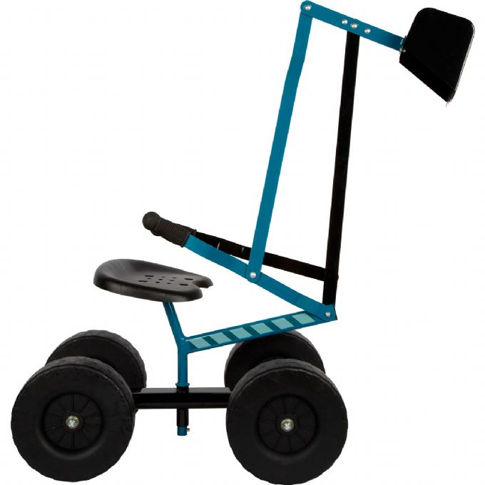 Radbagger, blau version 3