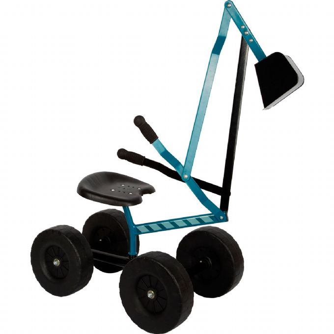 Radbagger, blau version 1