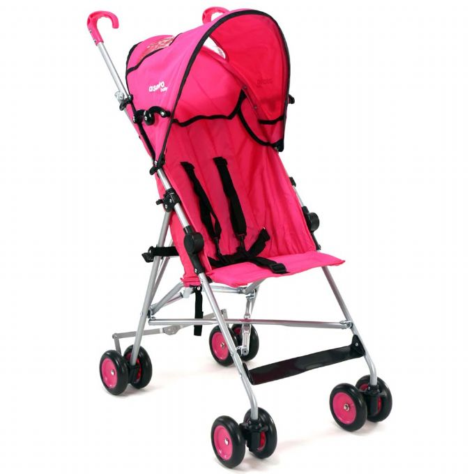 Barnvagn i rrelse, rosa version 3