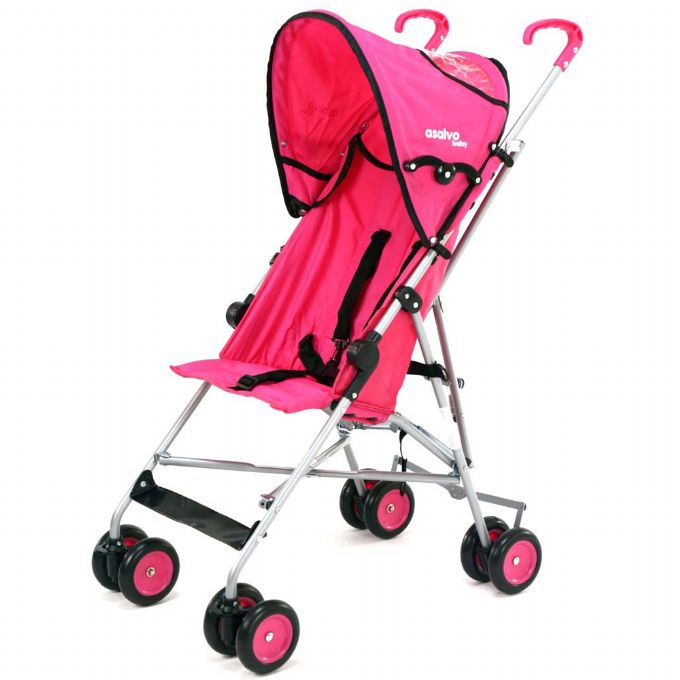 Barnvagn i rrelse, rosa version 1