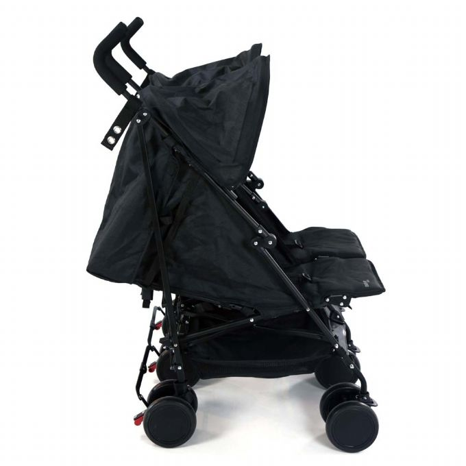 Twin Stroller Double River, musta version 5
